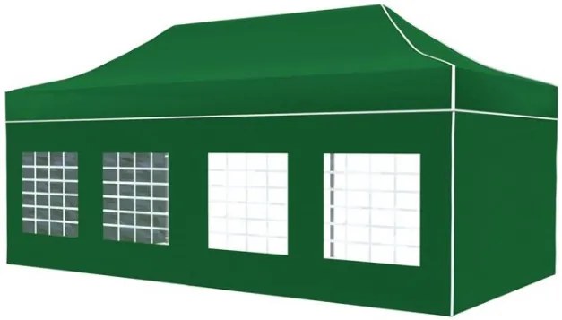 Nožnicový stan POLOPROFI PLUS 3x6 zelený