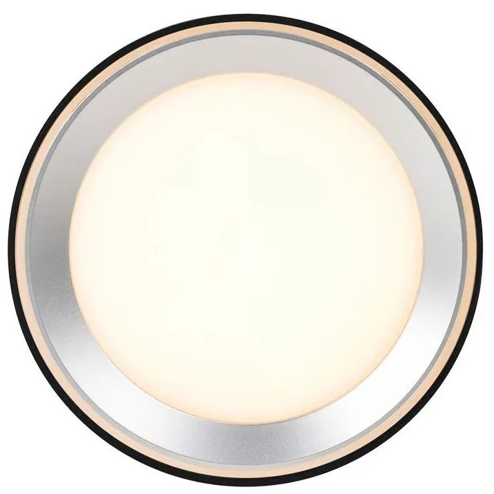 Nordlux Čierne prisadené kúpeľňové LED svietidlo Landon 8 6,5W 2110660103