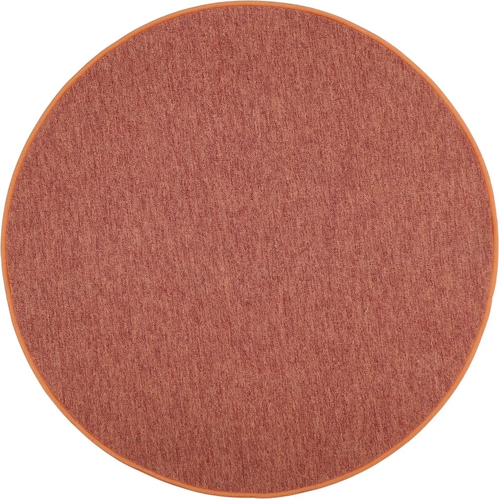 Vopi 100x100 (průměr) kruh cm Kusový koberec Astra terra kruh, oranžová, chodba / predsieň