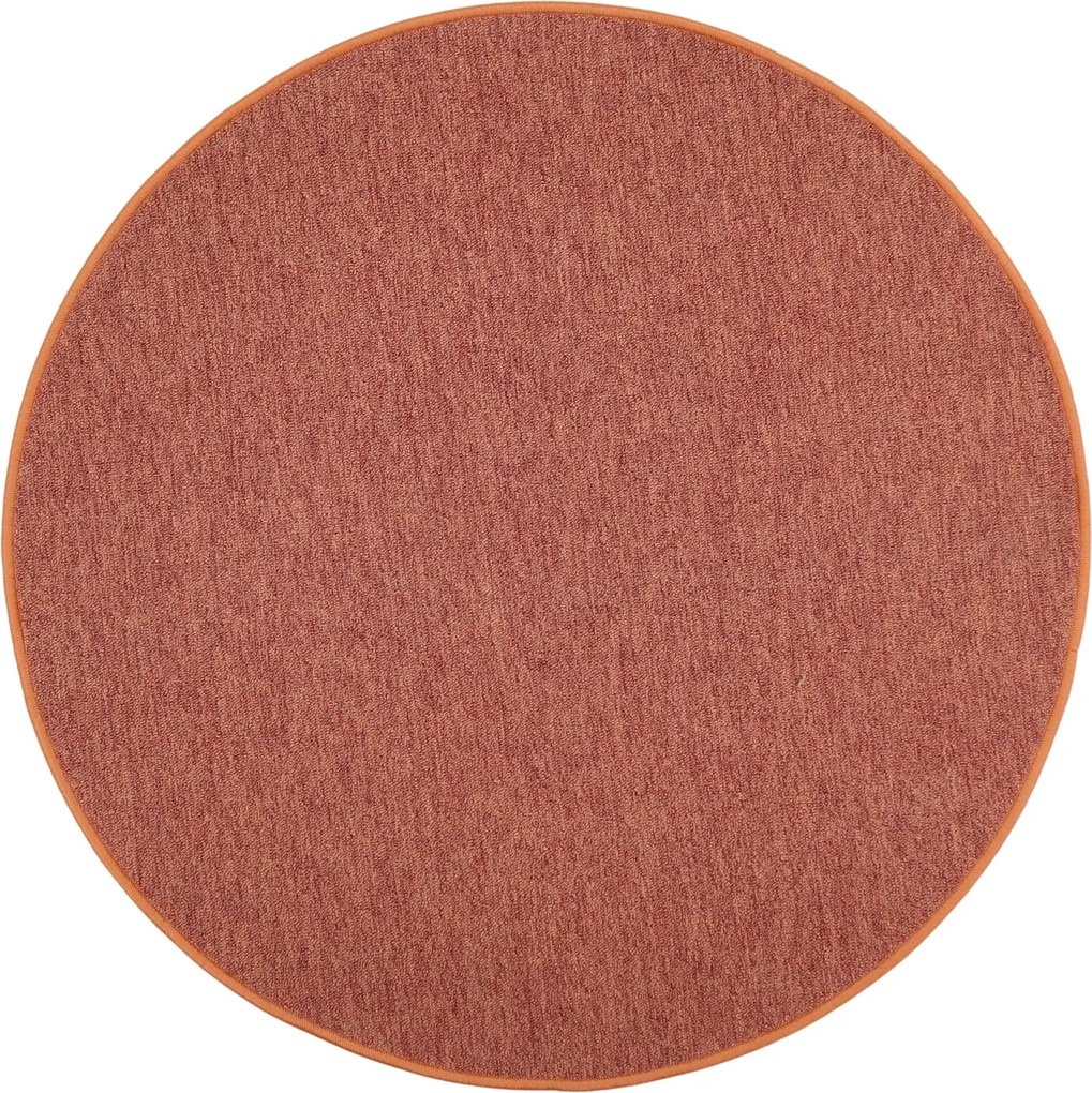 Vopi, AKCIA: 100x100 (průměr) kruh cm Kusový koberec Astra terra kruh, oranžová, chodba / predsieň