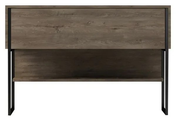 Komoda Luxe Walnut and Black