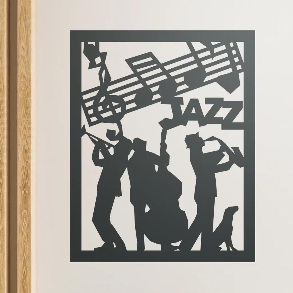 Veselá Stena Samolepka na stenu na stenu Jazzová kapela