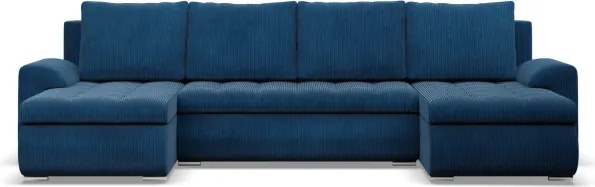 Sedacia súprava FORESTA ULL Poso v tvare U tmavomodrá