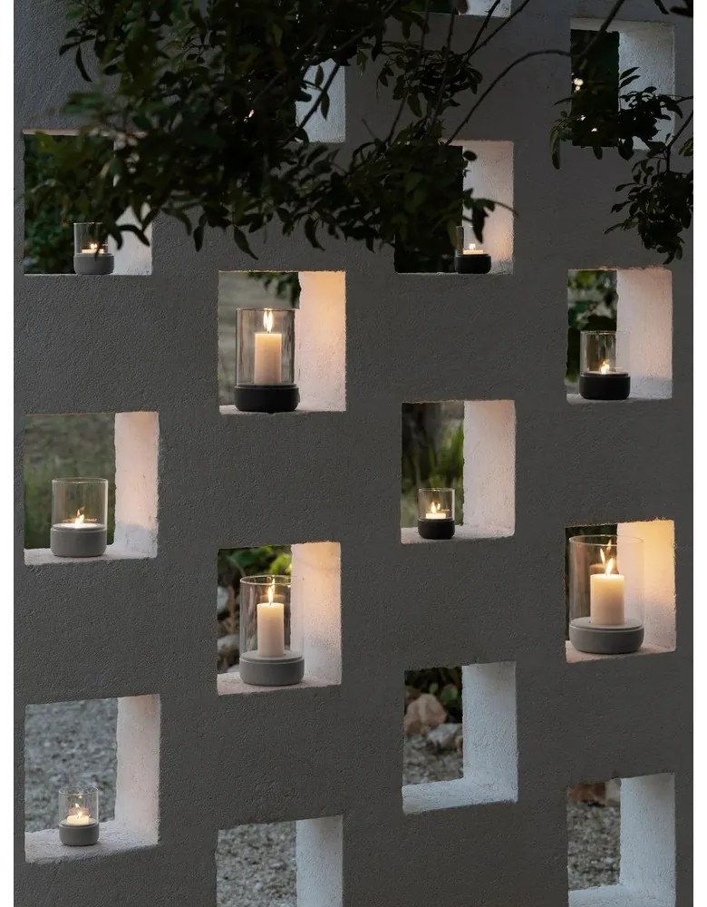 Sklenený lampáš (výška 20 cm) Calma – Blomus