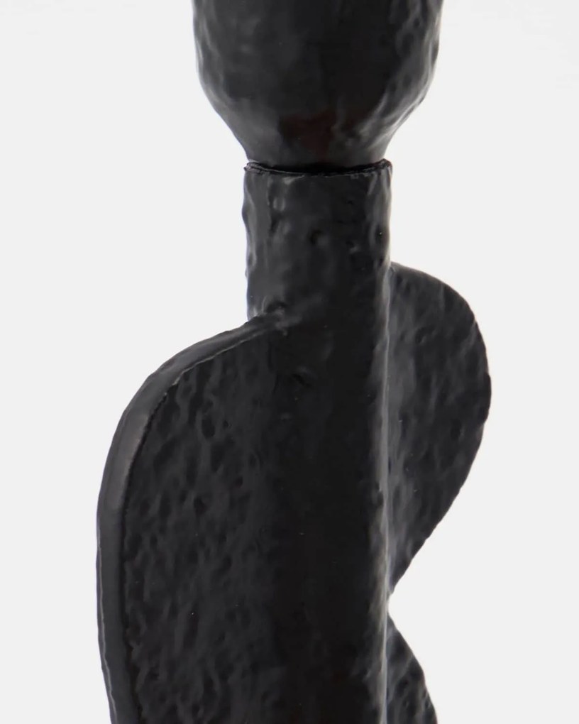 House Doctor Kovový svietnik Donna Black 20 cm