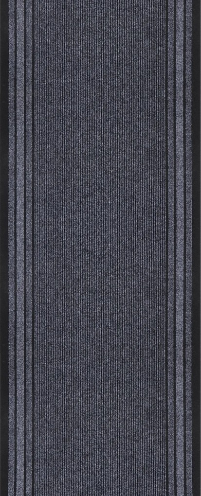 Spoltex, Protišmykový behúň na mieru Rekord 802 šedá, šíre 80 cm, šedá, chodba / predsieň