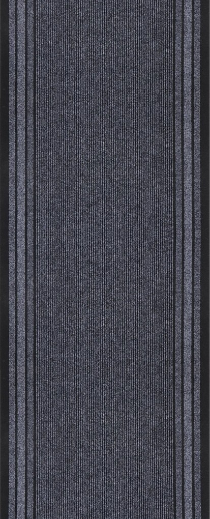 Spoltex, Protišmykový behúň na mieru Rekord 802 šedá, šíre 100 cm, šedá, chodba / predsieň