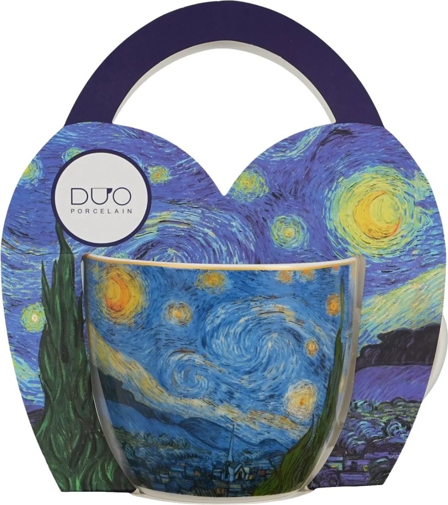 Porcelánový hrnček Van Gogh Starry Night 460 ml