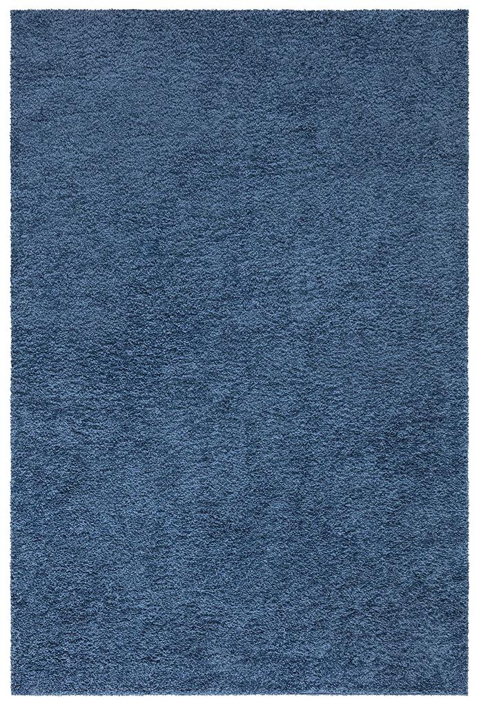 Dekorstudio Shaggy koberec CITY 500 modrý Rozmer koberca: 133x190cm
