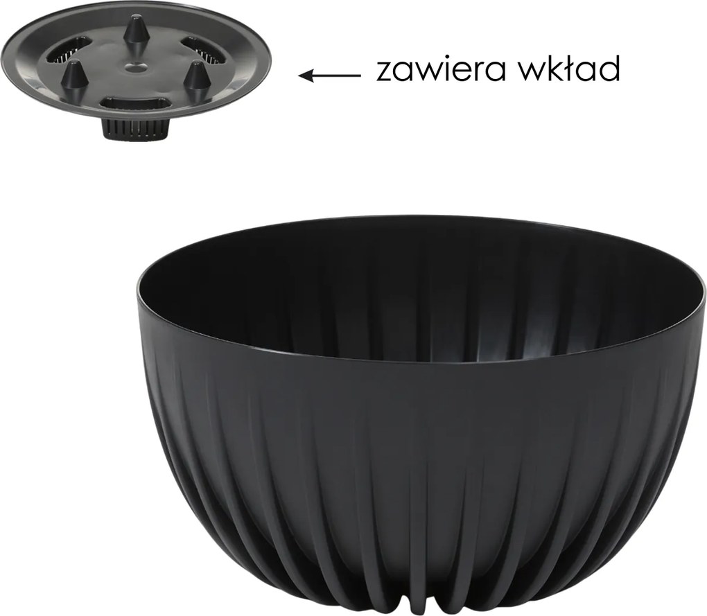 MISA MIRA 240 MM ECO RECYCLED – ČIERNA *9172*