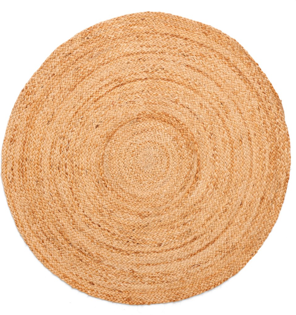 My Flair, AKCIA: 120x120 (průměr) kruh cm Kusový koberec Lola natur kruh, béžová, chodba / predsieň