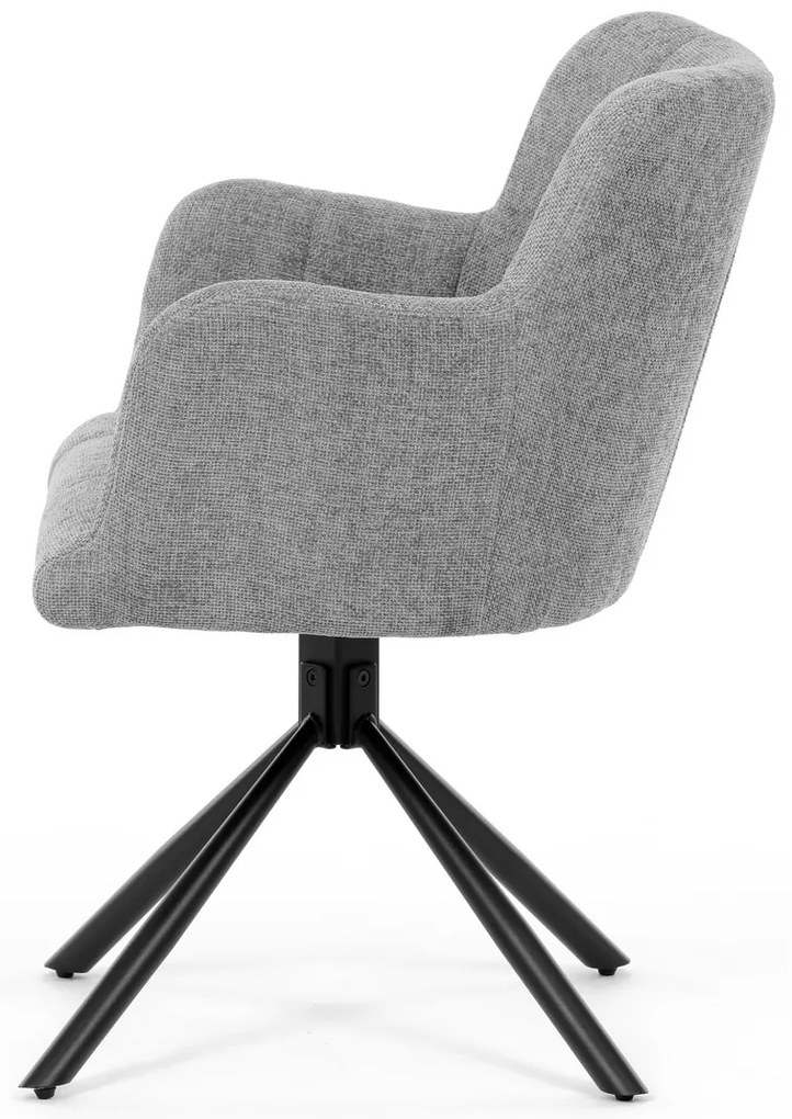 Sada jedálenských stoličiek s vratným mechanizmomDCH-T1122 GREY2, 2 ks
