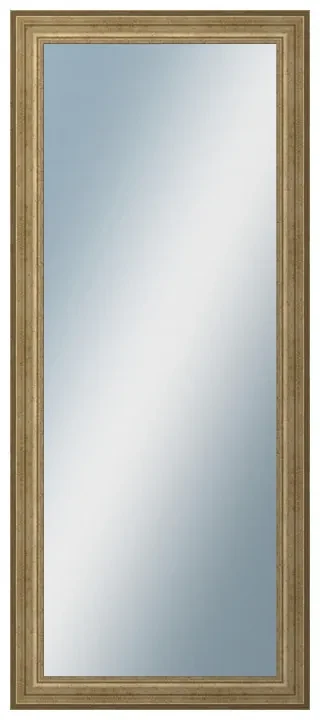 DANTIK - Zrkadlo v rámu, rozmer s rámom 60x140 cm z lišty HRAD strieborná patina (2823)