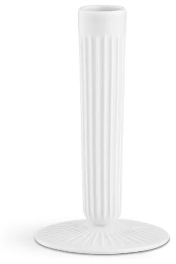 Biely kameninový svietnik Kähler Design Hammershoi, výška 16 cm