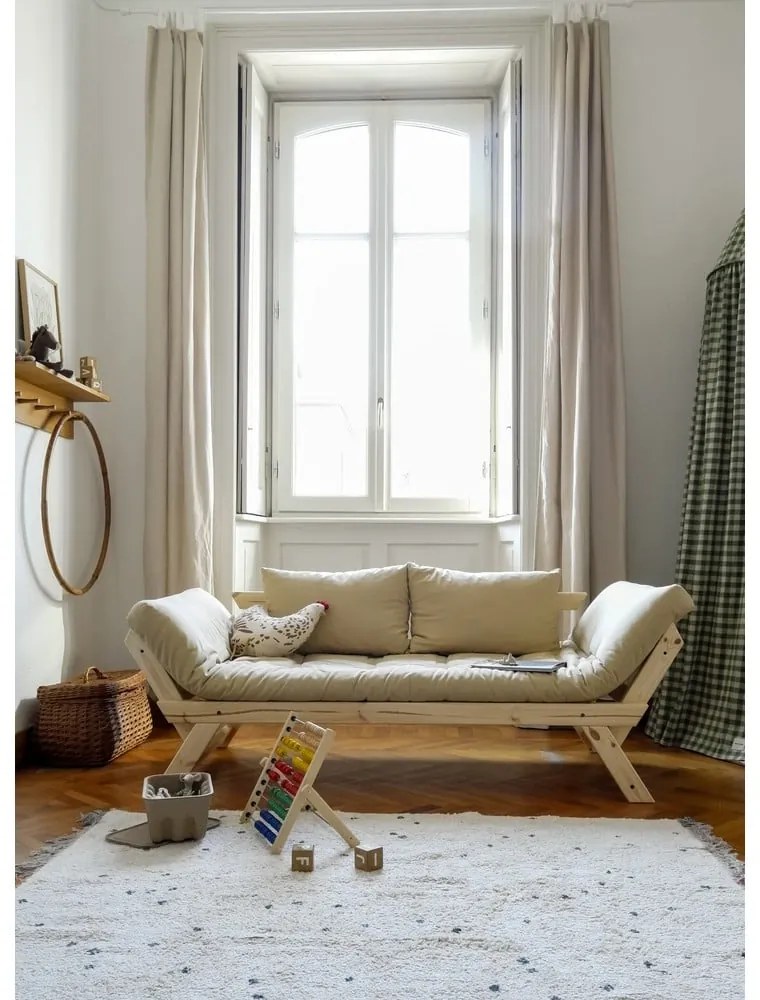 Variabilná pohovka Karup Design Bebop Natural/Bordeaux