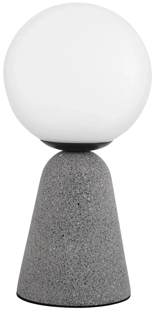 Dizajnová stolová lampa Zero 10 Svetlá sivé