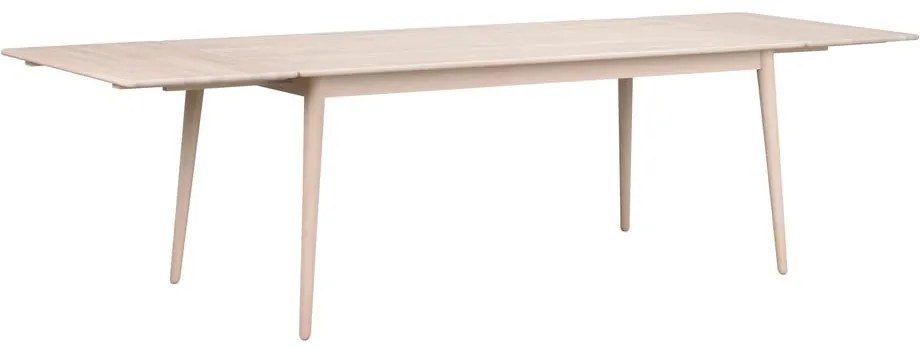Rozkladací jedálenský stôl z dubového dreva 180x90 cm Tyler - Rowico
