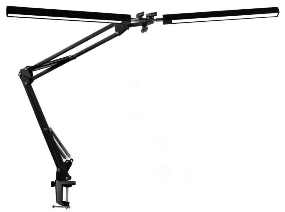 LED Stolná lampa s klipom 2xLED/10W/230V 2800-6800K