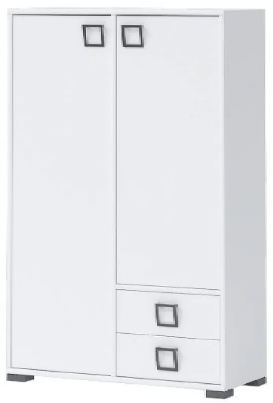 Komoda Kiki K12-BE/KI-15 white/white