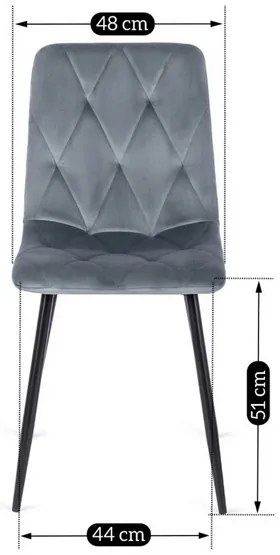 Vintino kreslo BERA Velvet -horčicová farba, nohy sivé - vintino.sk