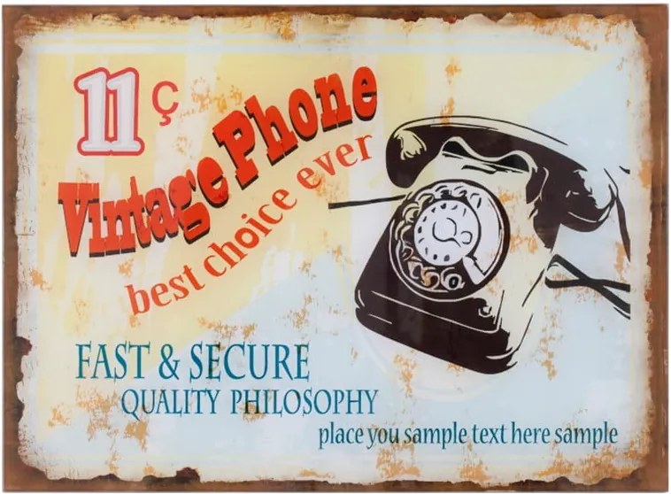 Obraz Mauro Ferretti Vintage Phone, 30 x 40 cm