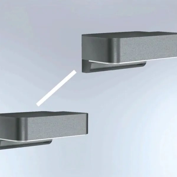 STEINEL 065690-LED Vonkajšie násten. svietidlo so senzorom L800 LED/7,5W/230V IP44