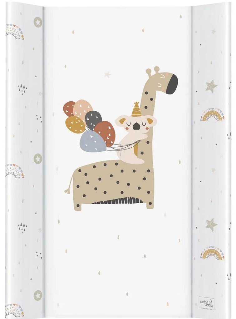 Sensillo Tvrdá prebaľovacia podložka 70x50 biela Farba: herbal