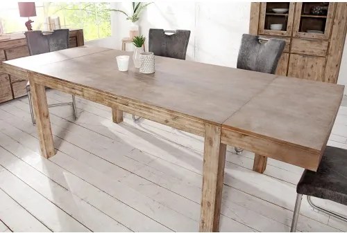 Rozkladací jedálenský stôl 36424 160/240x90cm Masív drevo Agát-Komfort-nábytok