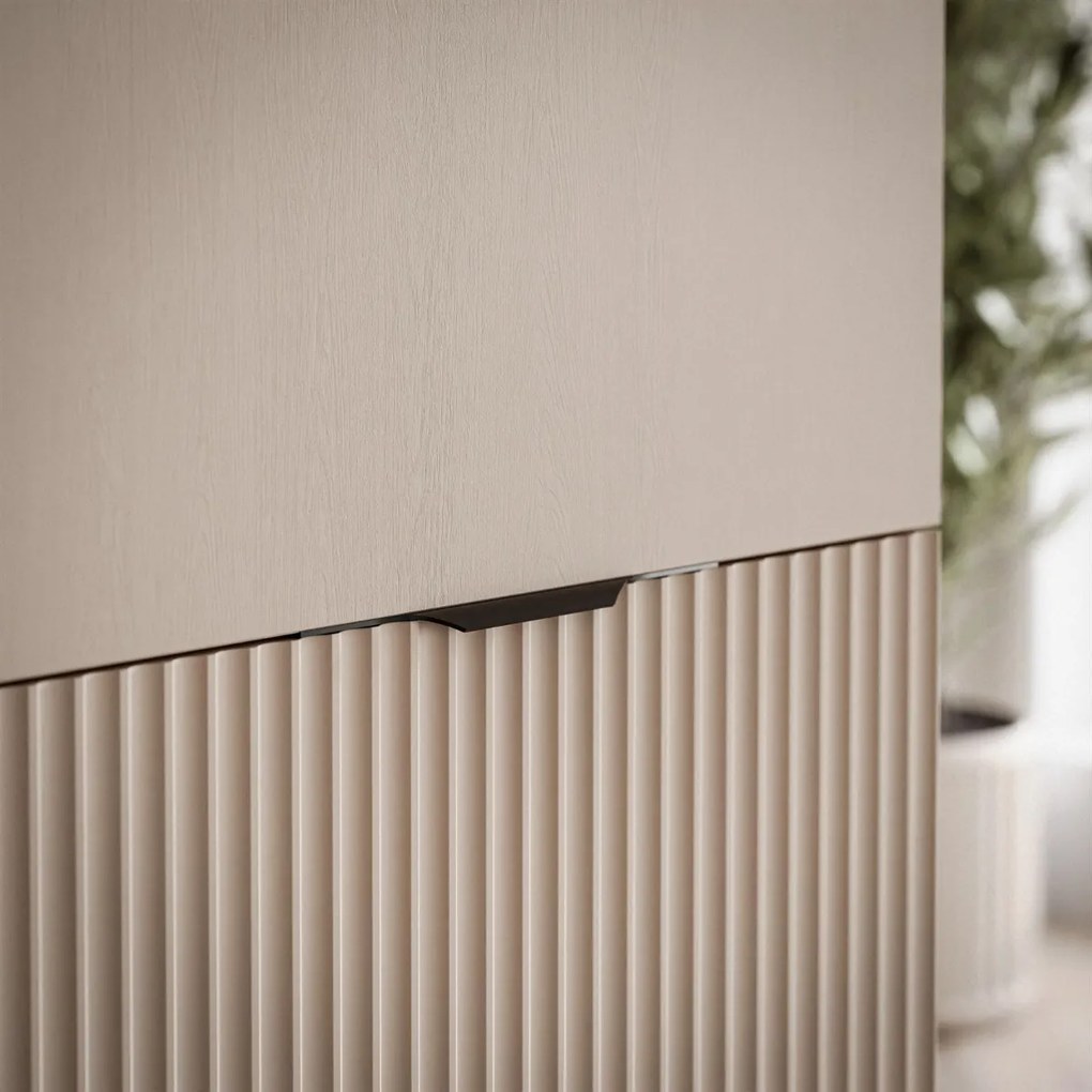 DVOJDVEROVÁ ŠATNÍKOVÁ SKRIŇA AMADEO 100 cm PIESKOVO BÉŽOVÁ