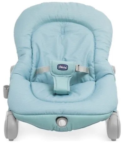 Chicco - Detské vibračné ležadlo s melódiou BALLOON Froggy 2xAA + 1xLR20 modrá