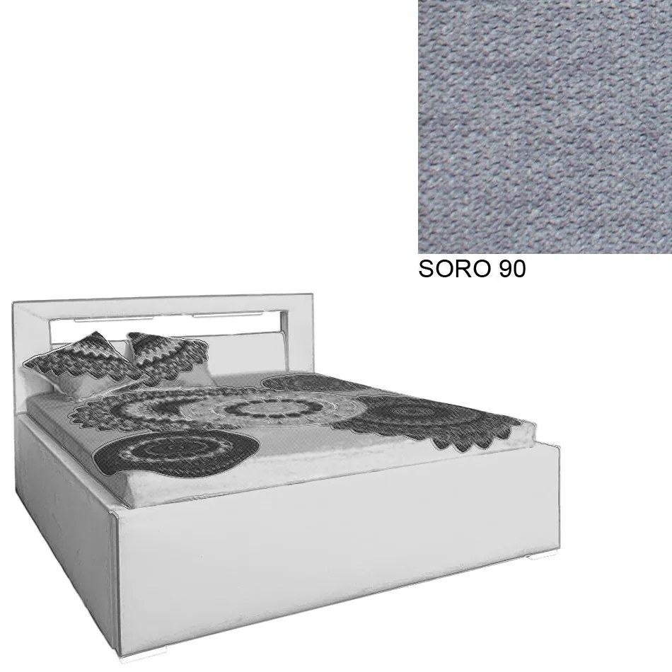 AVA LERYN LED 180x200 Varianta: LINEA 3