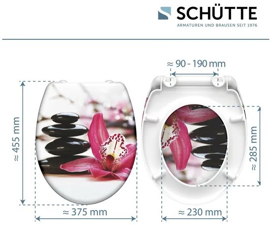 Schütte WC sedadlo z duroplastu (Wellness)  (100335933)