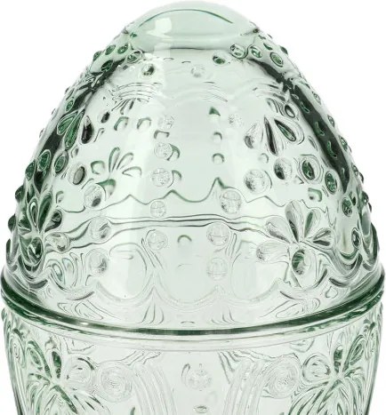 Nádoba TIGRE v tvare vajíčka, zelená 810058