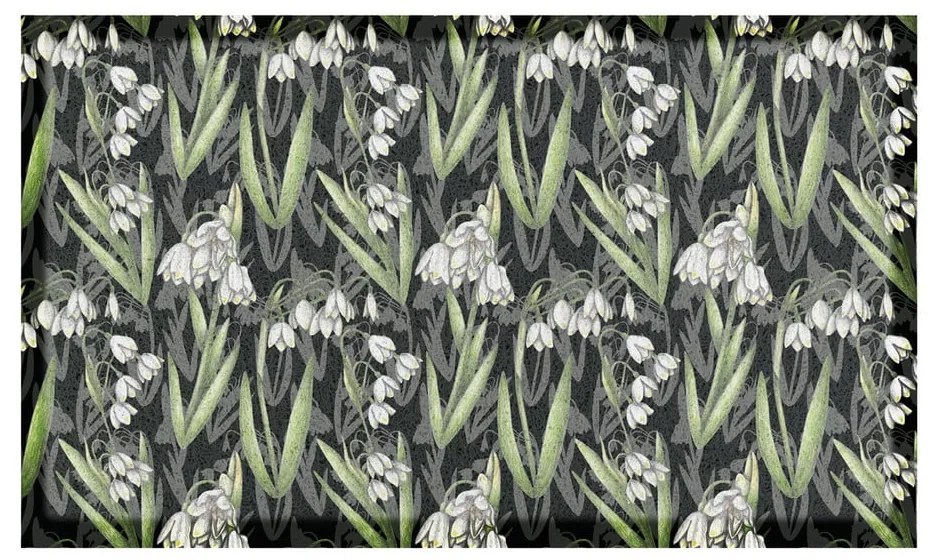 Rohožka 40x70 cm Lily of Valley x Celia Battaini – Artsy Doormats