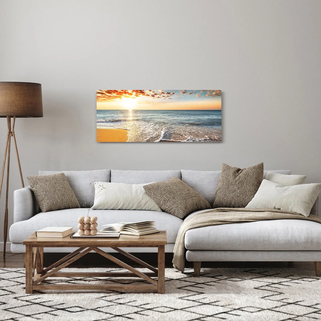 Obraz - Východ slnka (120x50 cm)