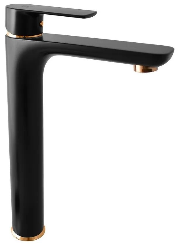 Batéria umývadlová Rav-Slezak Vltava čierne/zlato VT430.0CMATZ