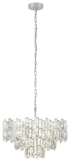 Eglo 39626 - Luster na reťazi CALMEILLES 10xE14/25W/230V priemer 63 cm