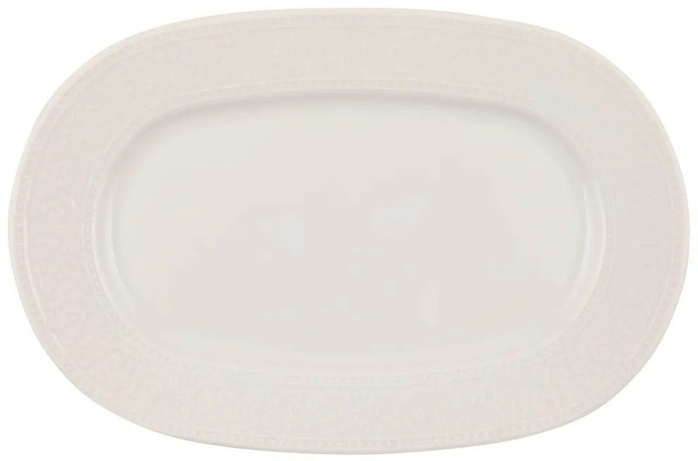 Porcelánová sada 53 ks talířů Porcelain bílá