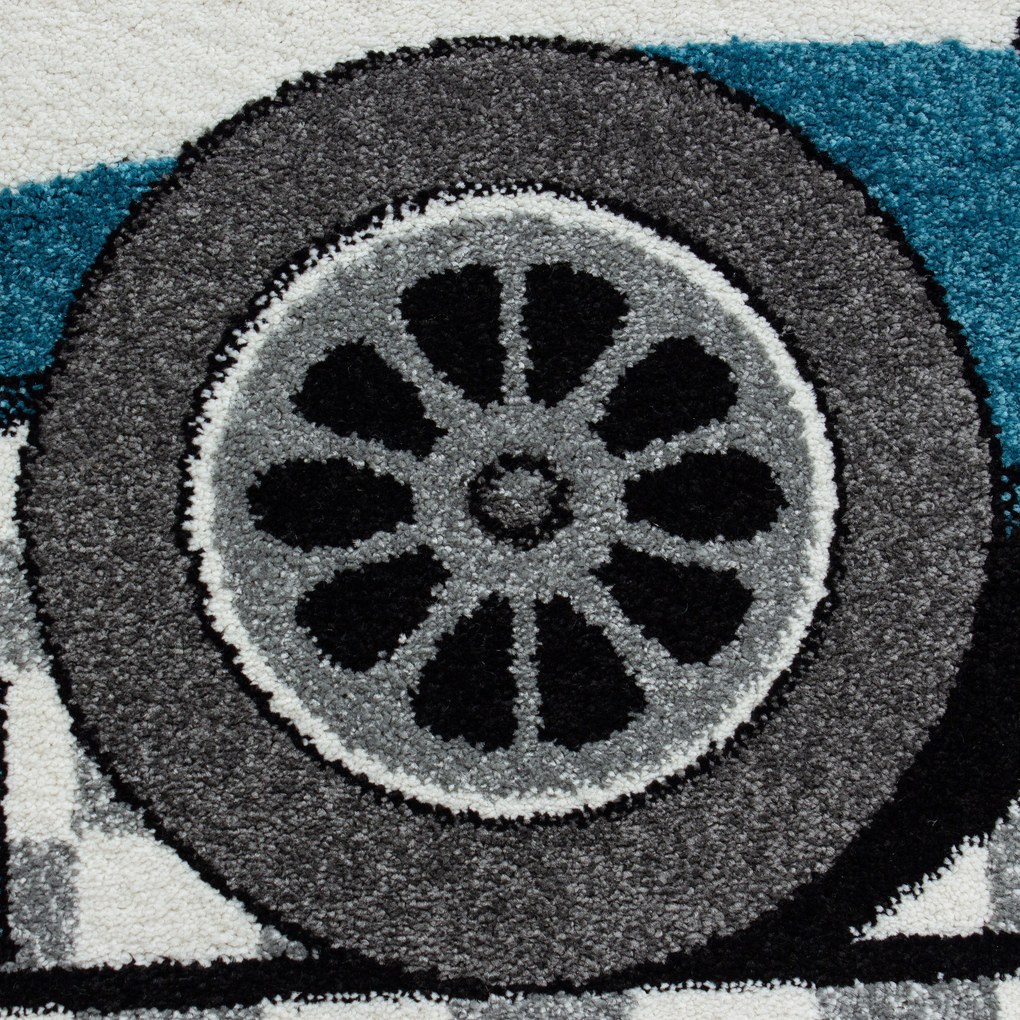 Ayyildiz, Kusový koberec Kids 460 blue, 120x170, modrá, detská izba