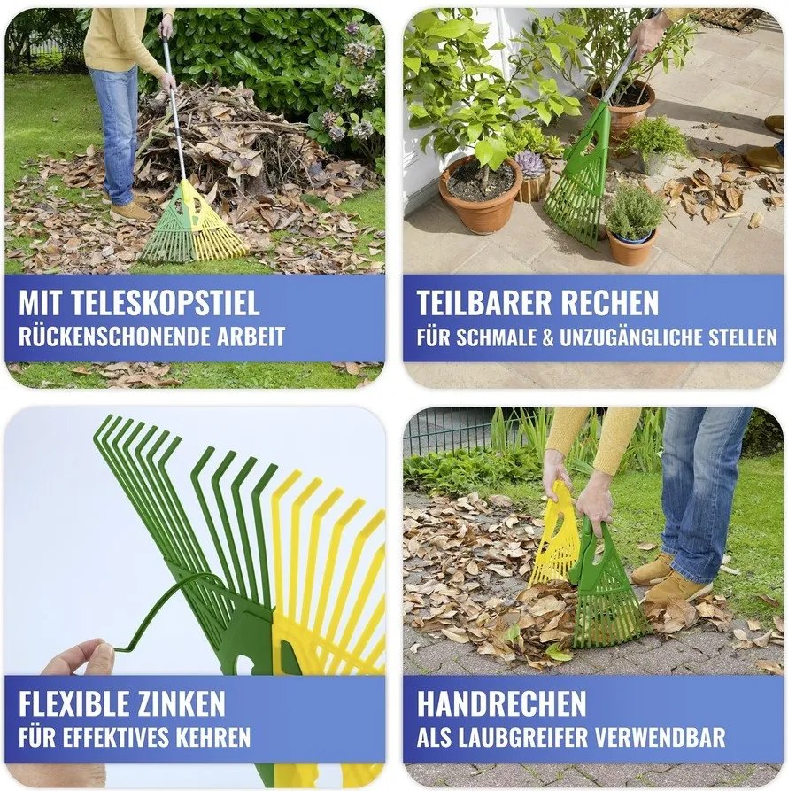 Multifunkčná násada na hrable 2 ks – Maximex