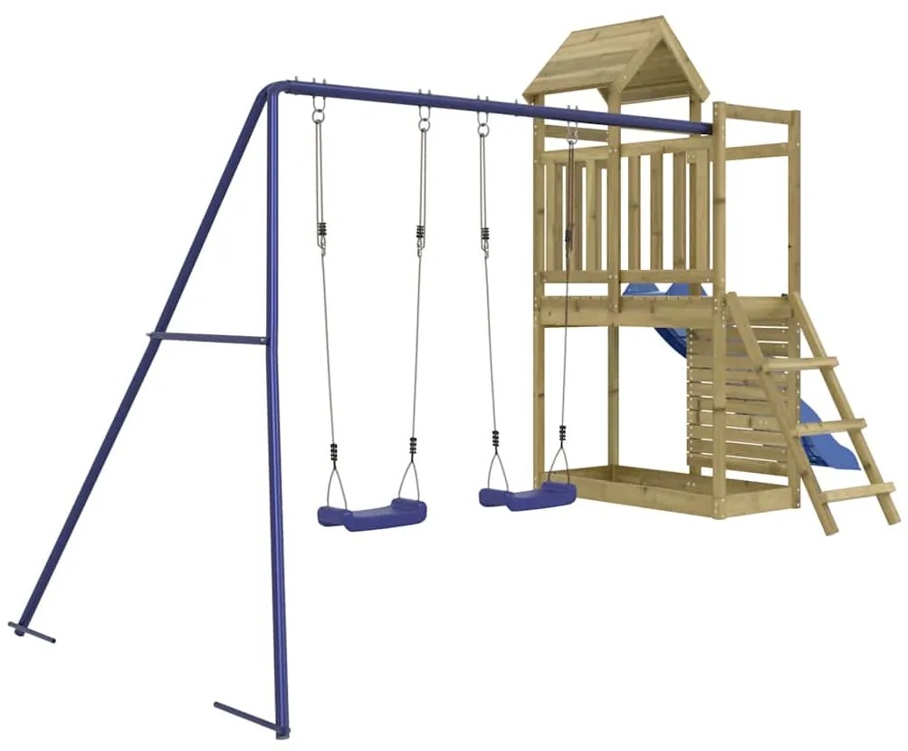 Vonkajšia súprava na hranie impregnovaná borovica