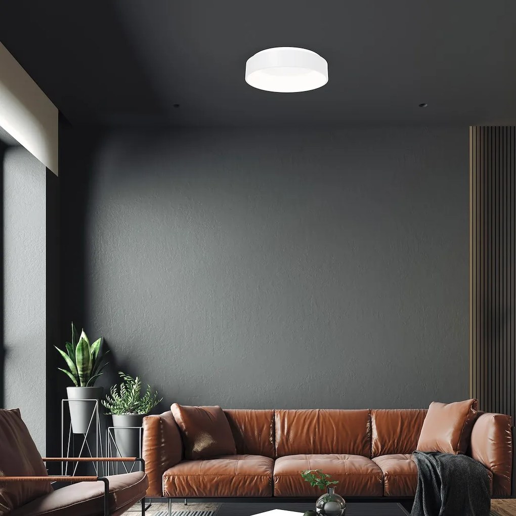 Stropné LED svietidlo Ohio, 1x LED 40w, 3000-4000k, w