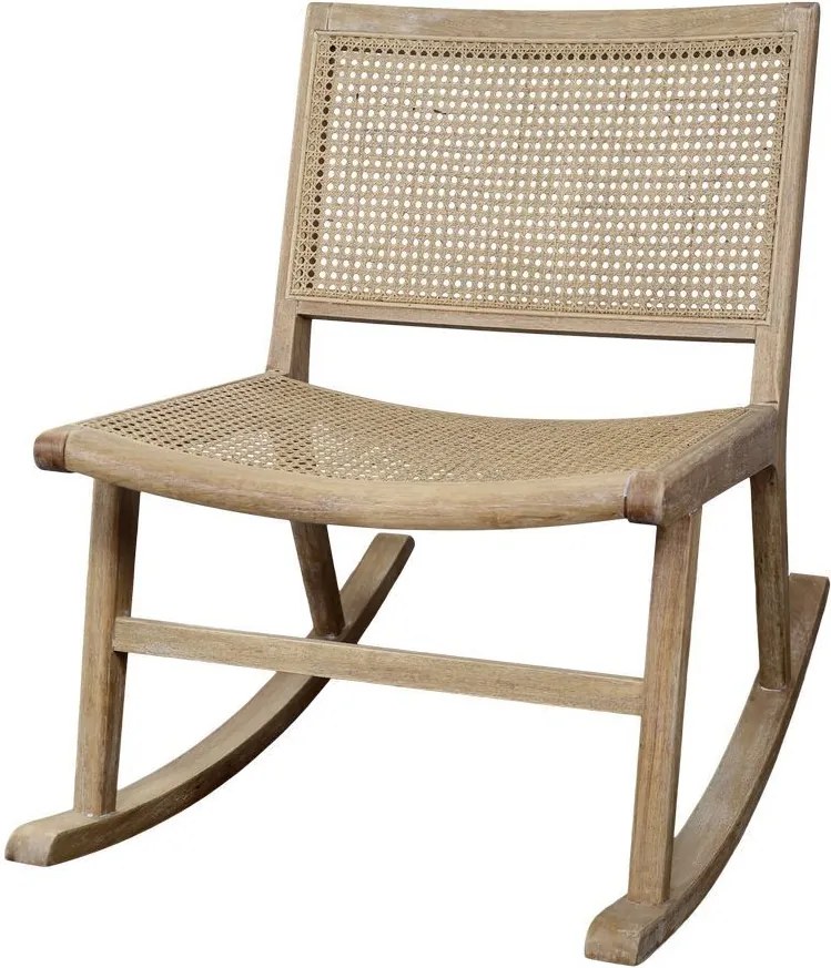 Prírodné hojdacie kreslo s výpletom Lounge French chair - 88*59*78 cm