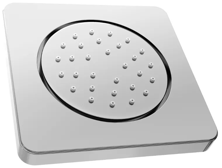 Mexen - podmietková sprchová tryska, štvorcová, 130x130 mm, chrómová, 79366-00