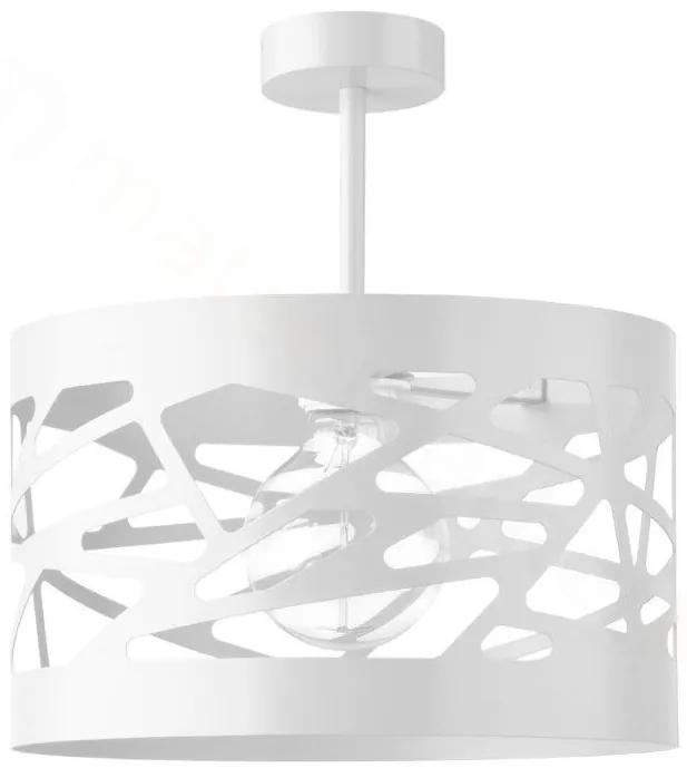 SIGMA Stropné moderné osvetlenie MODUL FREZ, 1xE27, 60W, 39cm, okrúhle, biele