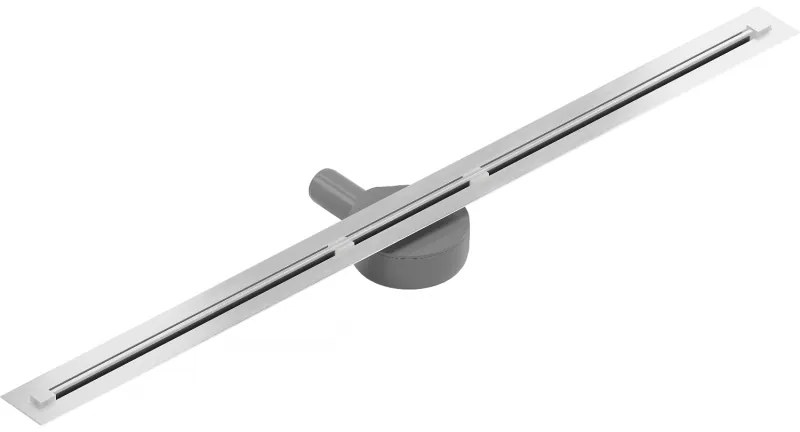 Mexen Flat Super Slim, super tenký odtokový žľab s 360° rotačným sifónom 100 cm, nerez, 1051100