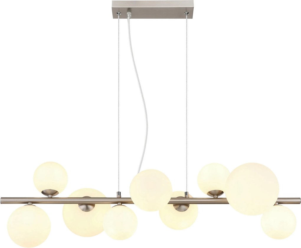 XXXLutz ZÁVESNÉ LED SVIETIDLO, 87/34,5/120 cm Globo - Online Only bytové doplnky - 004558178408