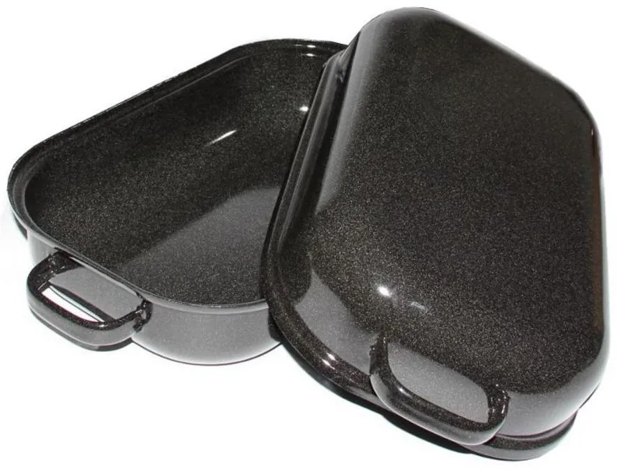 Pekáč dvojdielny 30cm/3,5l smaltovaný rovné dno KLC