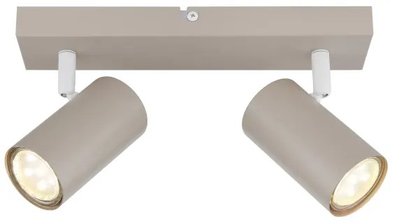 Globo 57911-2SA - Bodové svietidlo ROBBY 2xGU10/35W/230V