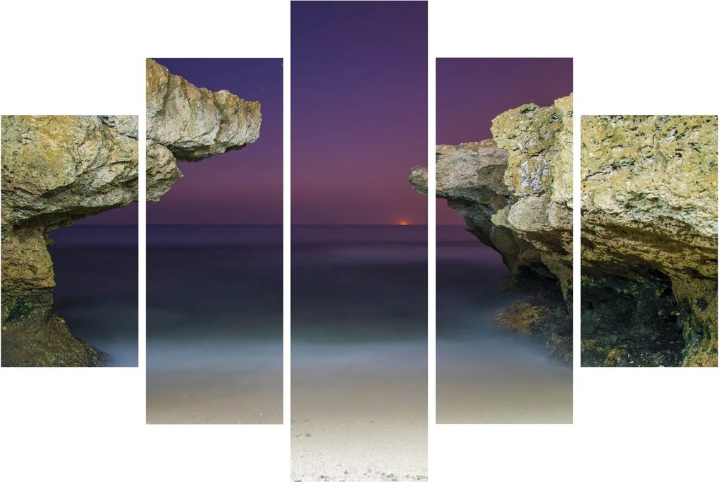 Obraz - morský útes (150x105 cm)